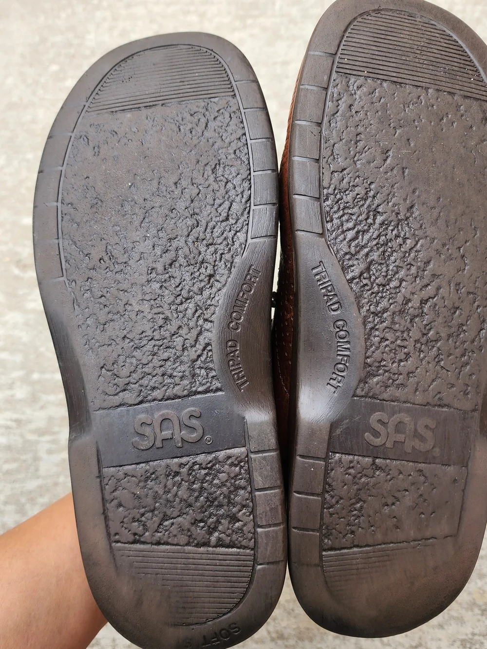 SAS Bout Time Oxford Moc Toe Leather Comfort Casual Lace Up Loafers, Mens 12